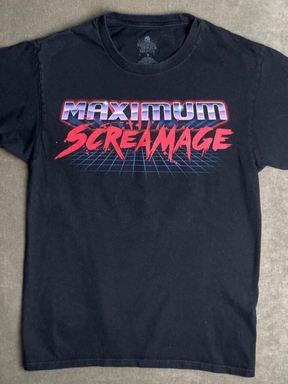 Universal Studios Halloween Horror Nights T-Shirt Black Mens S